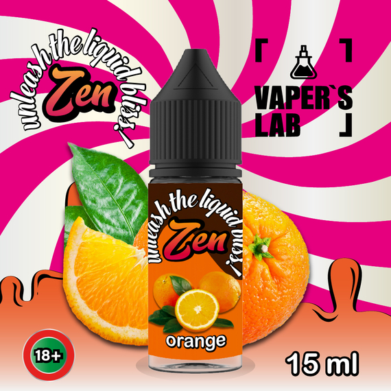 Отзывы на жидкость для pod ZEN Salt Orange 15 ml