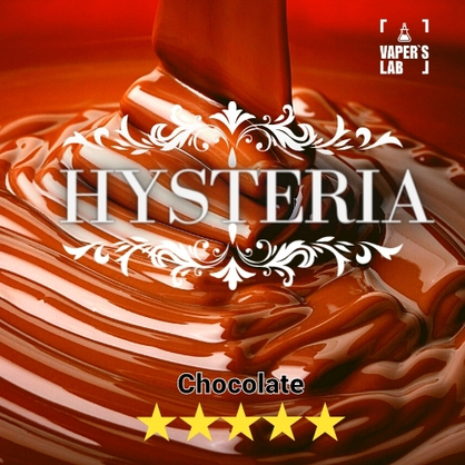 Фото, Видео на Жидкости для вейпа Hysteria Chocolate 30 ml