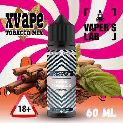 Фото, Видео на Заправку для вейпа XVape Hard Tobacco