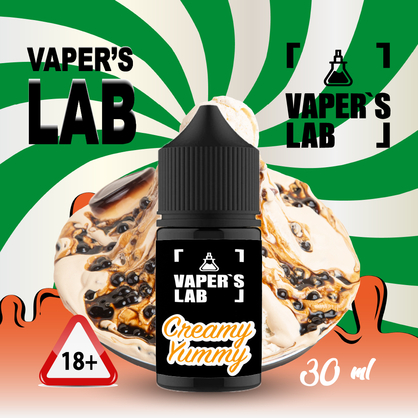 Фото, Видеообзор на жижку Salt Vaper's LAB Salt Creamy yammy 30 ml