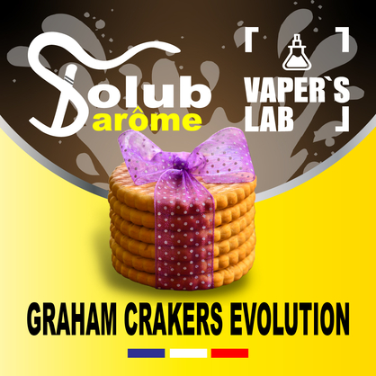 Фото, Відеоогляди на Aroma Solub Arome "Graham Crakers evolution" (Крекерне печиво) 