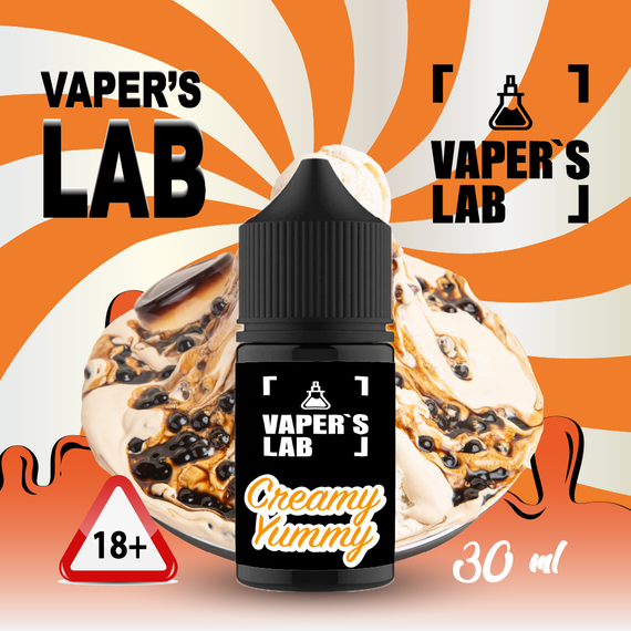 Отзывы на жижки для подов Vaper's LAB Salt "Creamy yammy" 30 ml