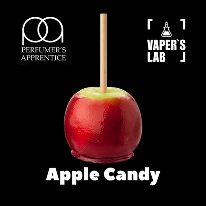 Фото, Видео, Натуральные ароматизаторы для вейпов TPA "Apple Candy" (Яблочная конфета) 