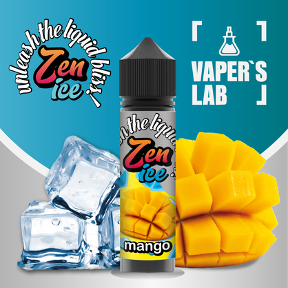 Фото рідини для вейпа zen ice mango