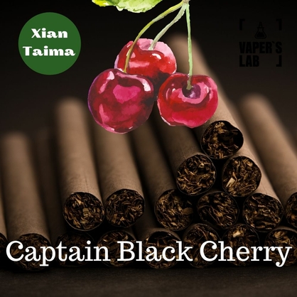 Фото, Відеоогляди на ароматизатор електронних сигарет Xi'an Taima "Captain Black Cherry" (Капітан Блек вишня) 