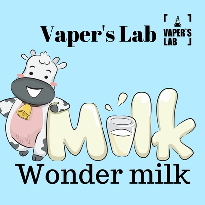 Фото, Видео на Жидкость для вейпа Vapers Lab Wonder milk 30 ml