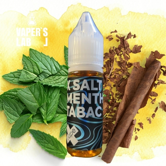 Отзывы на жижу для пода солевая XSALT "Menthol Tabac" 15 мл 20, 40, 60 мг