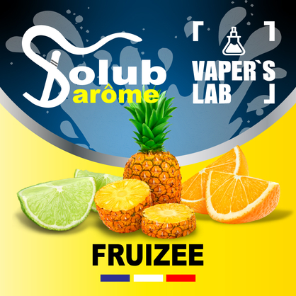 Фото, Видео, Премиум ароматизатор для электронных сигарет Solub Arome "Fruizee" (Цитрусовый микс) 