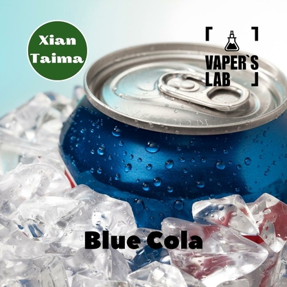 Фото, Видео, Ароматизатор для вейпа Xi'an Taima "Blue Cola " (Синяя кола) 