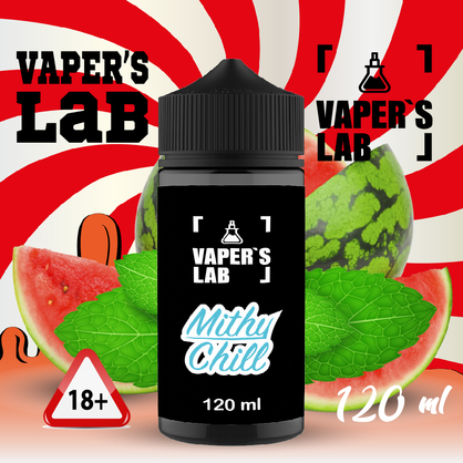 Фото рідина для електронних цигарок купити vapers lab minty chill 120 ml