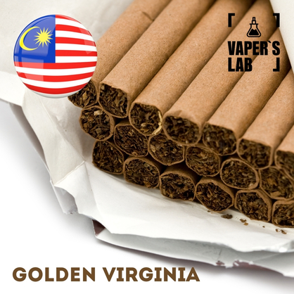 Фото на Ароматизаторы для вейпа Malaysia flavors Golden Virginia