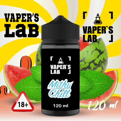 Фото купить жижу для вейпа без никотина vapers lab minty chill 120 ml