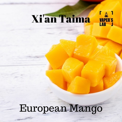 Фото, Відеоогляди на Найкращі харчові ароматизатори Xi'an Taima "European Mango" (Європейське манго) 