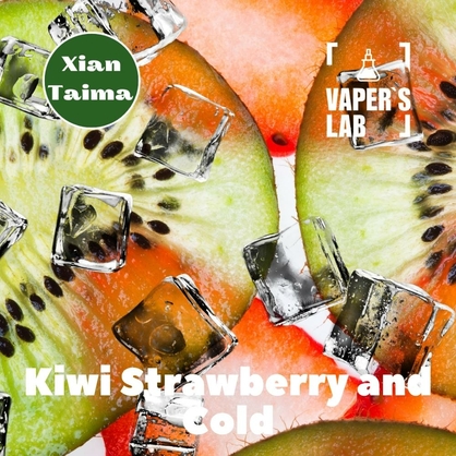 Фото, Відеоогляди на Арома для самозамісу Xi'an Taima "Kiwi Strawberry and Cold" (Ківі з полуницею та холодком) 