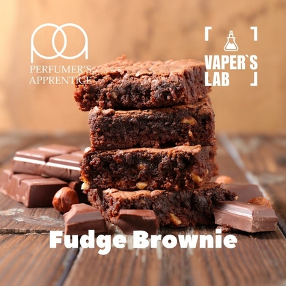 Фото, Відеоогляди на Найкращі харчові ароматизатори TPA "Fudge Brownie" (Шоколадний пиріг з карамеллю) 