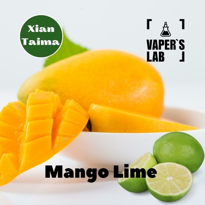 Фото, Відеоогляди на ароматизатор для самозамісу Xi'an Taima "Mango Lime" (Манго лайм) 