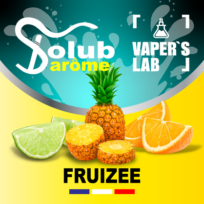 Фото, Видео, Премиум ароматизатор для электронных сигарет Solub Arome "Fruizee" (Цитрусовый микс) 