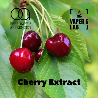 Фото, Видео, Ароматизаторы для жидкости вейпов TPA "CHERRY EXTRACT" (Вишневый экстракт) 