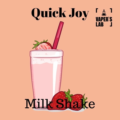 Фото, Відео на рідини для вейпа Quick Joy Milk Shake 100 ml