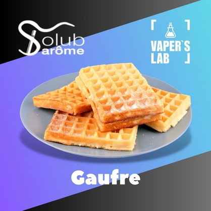 Фото, Видео, Пищевой ароматизатор для вейпа Solub Arome "Gaufre" (Вафли) 