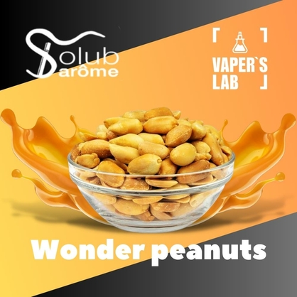 Фото, Видео, Купить ароматизатор Solub Arome "Wonder peanuts" (Жареный арахис с карамелью) 