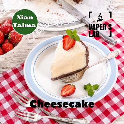 Фото, Відеоогляди на Ароматизатори для вейпа Xi'an Taima "Cheesecake" (Чізкейк) 