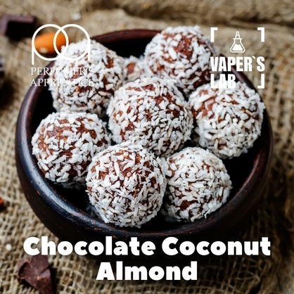 Фото, Видео, Ароматизаторы для самозамеса TPA "Chocolate Coconut Almond" (Шоколад кокос и миндаль) 