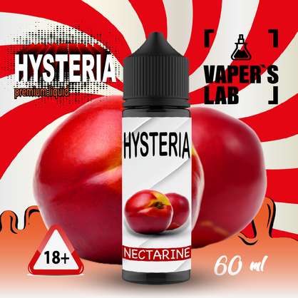 Фото рідина для підсистем hysteria nectarine 30 ml