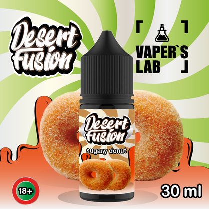 Фото жидкость для под систем dessert fusion salt sugary donut 30 ml