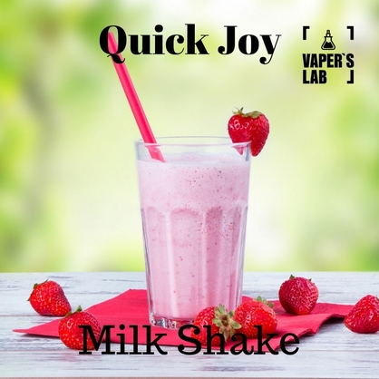 Фото, Відео на рідини для вейпа Quick Joy Milk Shake 100 ml