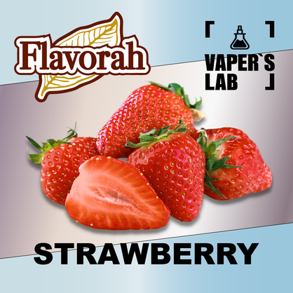 Фото на аромку Flavorah Strawberry Клубника