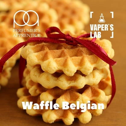 Фото, Відеоогляди на Натуральні ароматизатори для вейпів TPA "Waffle Belgian" (Бельгійські вафлі) 