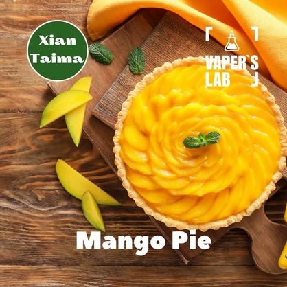 Фото, Видео, Ароматизатор для вейпа Xi'an Taima "Mango Pie" (Пирог с манго) 