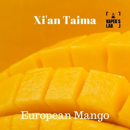 Фото, Відеоогляди на Найкращі харчові ароматизатори Xi'an Taima "European Mango" (Європейське манго) 