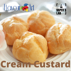 Премиум ароматизаторы для электронных сигарет FlavourArt Cream Custard Заварной крем