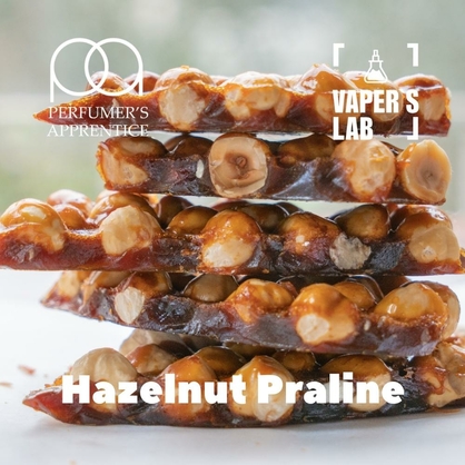 Фото, Видео, Натуральные ароматизаторы для вейпов TPA "Hazelnut Praline" (Пралине с фундуком) 