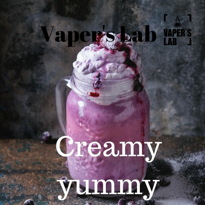 Фото рідини для вейпа vapers lab creamy yummy 120 ml