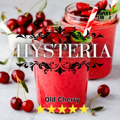 Фото, Видео на заправки для вейпа Hysteria Old Cherry 30 ml