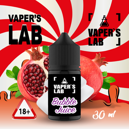 Фото, Видеообзор на жижку Salt Vaper's LAB Salt Bubble juice 30 ml