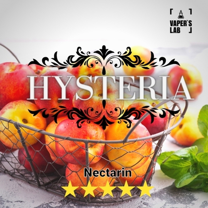 Фото рідина для підсистем hysteria nectarine 30 ml