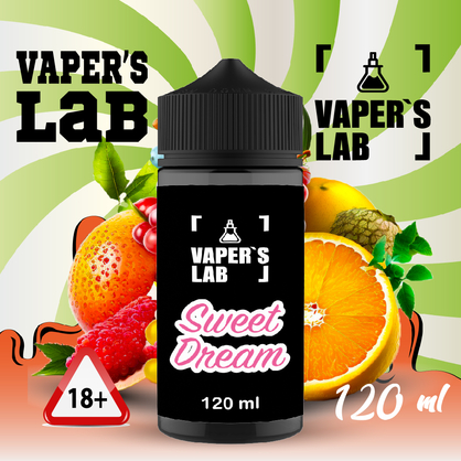 Фото заправка для вейпа vapers lab sweet dream 120 ml