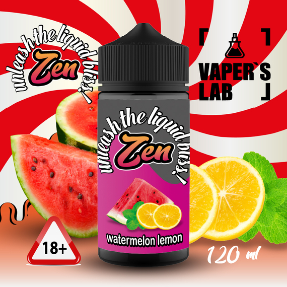 Отзывы  жижи для вейпа zen watermelon lemon