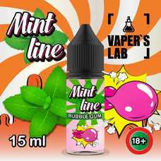 Жижи для пода Mint Line Salt 15 мл Bubble gum