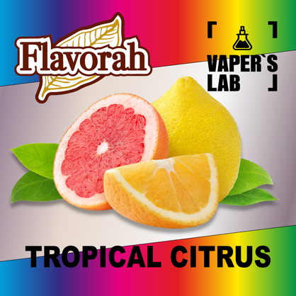 Фото на Ароматизатор Flavorah Tropical Citrus Тропічний Цитрус