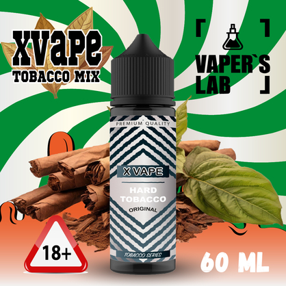 Фото, Видео на Заправку для вейпа XVape Hard Tobacco