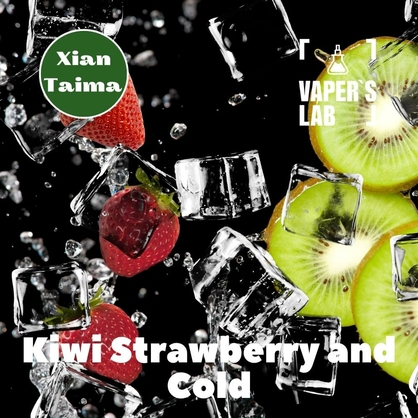 Фото, Відеоогляди на Арома для самозамісу Xi'an Taima "Kiwi Strawberry and Cold" (Ківі з полуницею та холодком) 