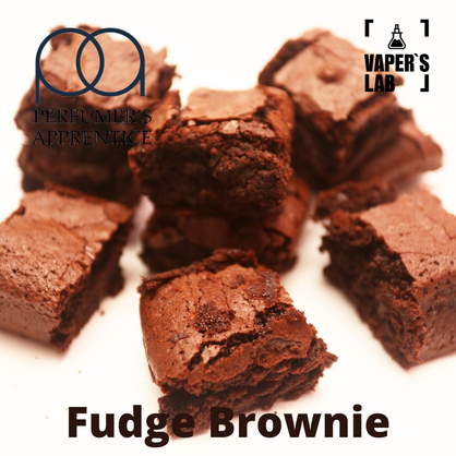 Фото, Видео, Премиум ароматизатор для электронных сигарет TPA "Fudge Brownie" (Шоколадный пирог с карамелью) 