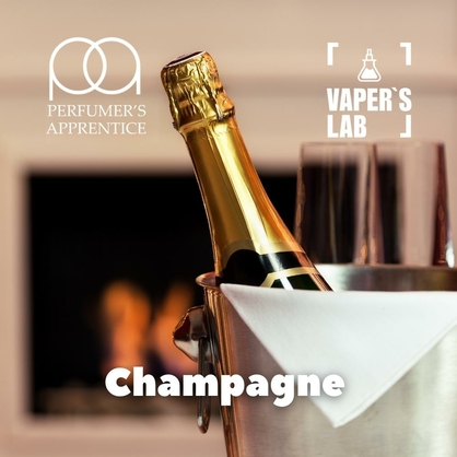 Фото, Відеоогляди на Натуральні ароматизатори для вейпів TPA "Champagne" (Шампанське) 