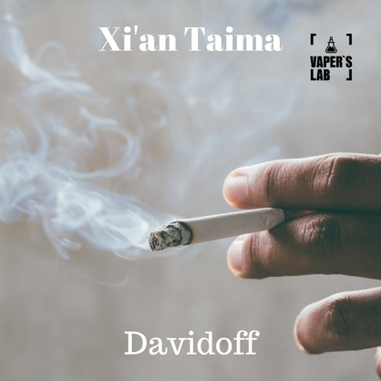 Фото, Видео, Ароматизаторы для самозамеса Xi'an Taima "Davidoff" (Сигареты Давидоф) 