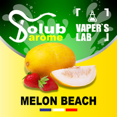 Ароматизатори для вейпа Solub Arome Melon beach Полуниця і диня